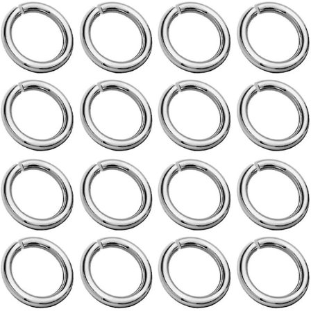 20 stk Bindingsringer 3mm 925 Sterling Sølv Smykker