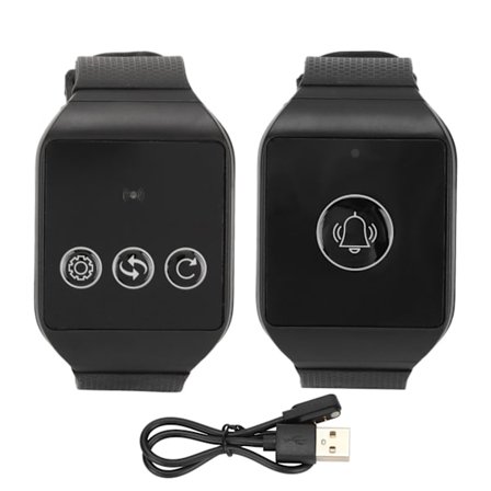 Trådlöst klockanropssystem RF trådlös teknik Uppladdningsbart batteri Vattentätt sjuksköterskeanropssystem med 3 snabblägen