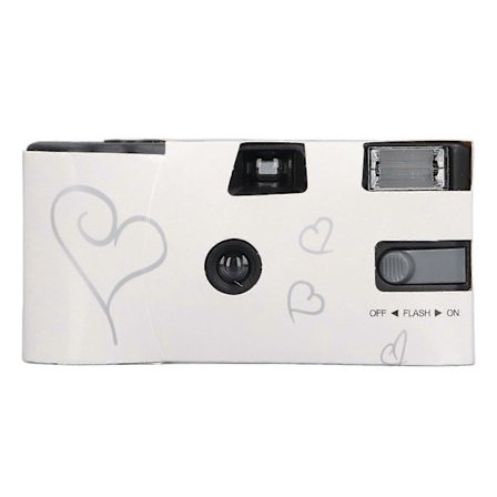 Engangskamera til bryllup med blitz, Retro 35mm film 27 eksponeringer til rejser og begivenheder (FMY)