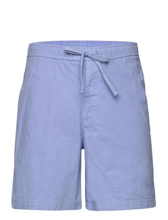 Karlos-Ds-Shorts Shorts Chinos Shorts Blå BOSS*Betinget Tilbud