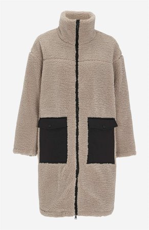 Cellbes of Sweden - Pilejacka med hög krage - beige - för damer - 42/44