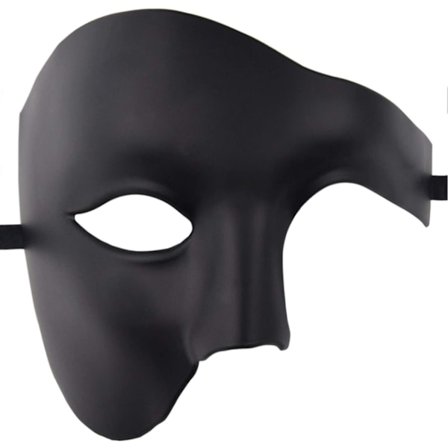 Maske til mænd Halloween Phantom of the Opera Maskerade Maske