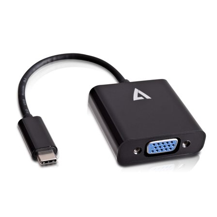 V7 ekstern videoadapter - svart
