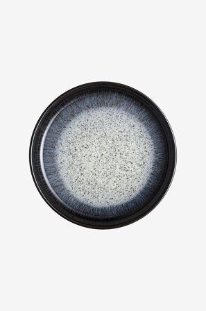Denby - Tallrik Halo Coupe Ø 21 cm - Svart - Assietter - Från Homeroom