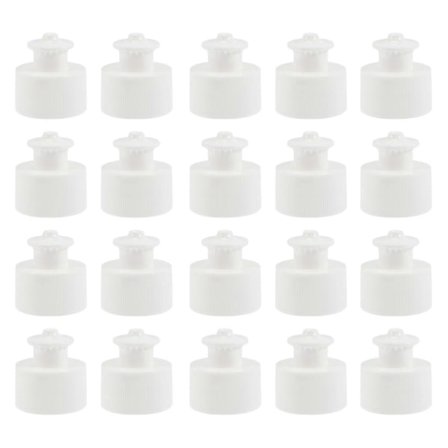 40 st Plastflasklock Vattenflaska Ersättningskorkar Tryck-Dra-Lock Flaskor Tryck-Dra Ersättningskorkar Tryck-Dra Skruvkorkar