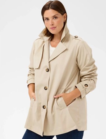 Kaffe Curve Kctricia Jacket - Cream - 54