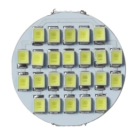 G4 24 Smd Led Spot Light Bulb Lamp Dc 12v 90 1.5w Kallt Vit 6500-7500k 6 Smd Led Lamp Bulb Varm