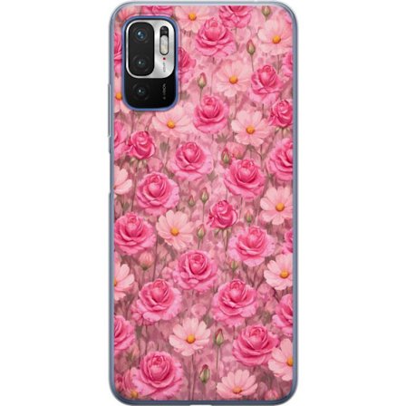 Kompatibel Mobilcover til Xiaomi Redmi Note 10 5G Petal Reverie Blush Rose