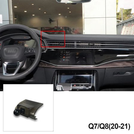 Dedikerad telefonhållare monteringsfäste för samlokalisering Audi A1 A3 A4 A5 A6 Q3 Q5 Q7 2016 2017 2018 2019 2020 2021 2022~01782