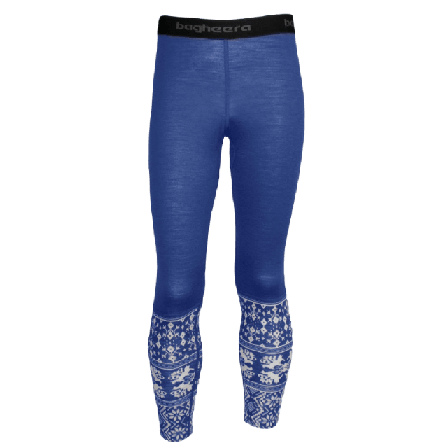 Bagheera Merino Dalecarlia Pants Jr Leggings Herr Blå 122/128
