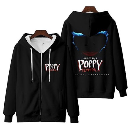 Huggy Wuggy Men's And Women's Long Sleeve Hoodie-d