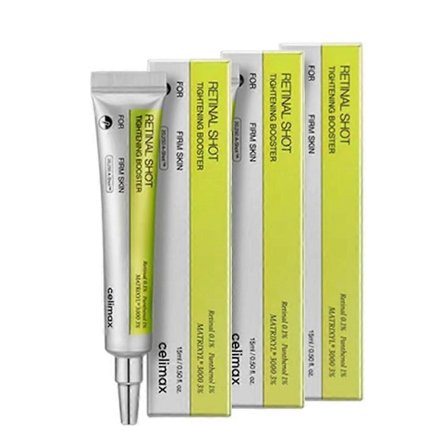 1-5X Celimax The Vita A Retinal Anti-Aging Shot Oppstrammende Booster Anti-Aldring | Poreminimering, Rynker & Fine Linjer, Fastere Hud, 