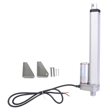 12V DC Elektrisk Lineær Aktuator 30 mm pr. sekund Hastighed 300N Kraft IP45 Vandtæt 200 mm Slaglængde Multipurpose