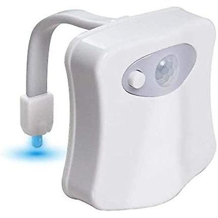 Liiketunnistimella Varustettu Vessan Yövalo Koti Vessan Valo Kylpyhuoneen Liiketunnistimella Varustettu Vessanpöntön Istuinten Valo Lamppu 8 Väriä 