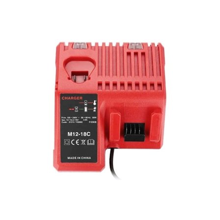 Til Milwaukee M12-18FC hurtiglader kombineret opladning af litiumbatteri