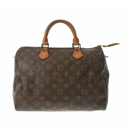 Louis Vuitton Vintage Pre-owned Speedy 30 Monogram Handväska brun, Dam Vintage Väskor, Dam, Storlek: ONE SIZE