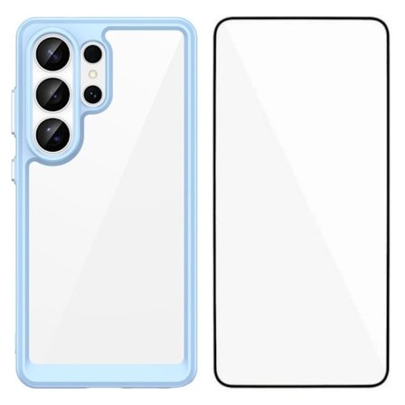 WANLONFENG Mobilskal till Samsung Galaxy S26 Ultra TPU XC Serie - Blå