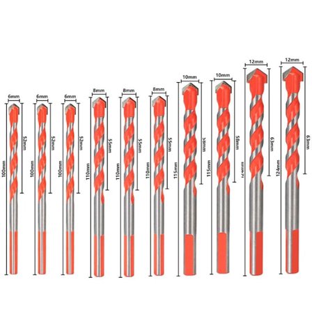 Diamantborrar Triangelborr 10 ST/SET STIL2 10 ST/SET STIL2