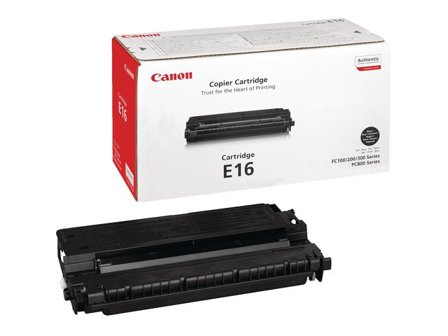 Canon Toner, E16, svart, singelförpackning, 1492A003 - Lyreco - Toner och bläck - Tonerkassetter - Toner Canon