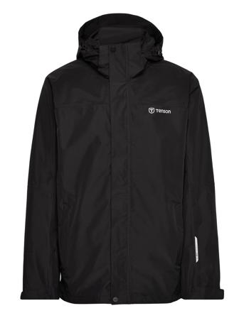 Melwille Jacket M Outerwear Rainwear Rain Coats Svart Tenson*Betinget Tilbud