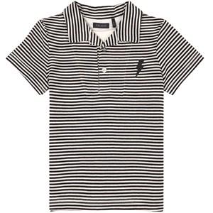 Kids - IKKS White Striped T-Shirt 4 years - Tops - 4 years - Black - Junge