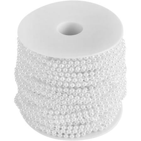 Plastpärlhalsband Pärlgarland Band Pärlband Rulle Dekoration S