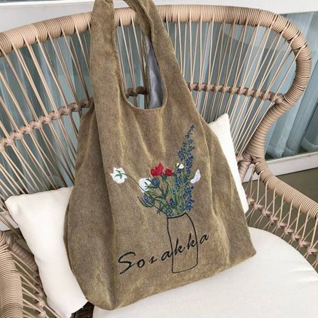 Manchester Tygväska Axelhandväskor KHAKI KHAKI