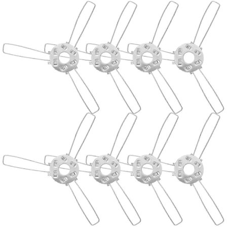 20 stk. Lampeskærm Fjederadapter Clips Pendel Lampe Skærm DIY Fjederklemmer