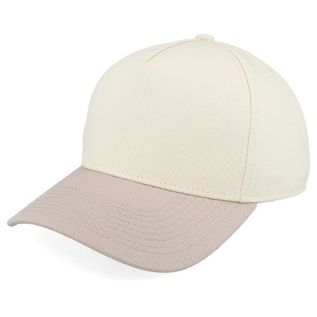 Equip - Beige adjustable Cap - Blank Stone/Light Grey A-frame Adjustable @ Hatstore