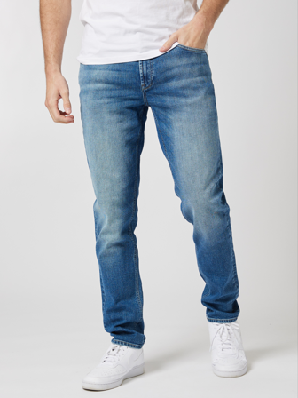 MATCH - Regular Rod used - Henry Choice - Str. 3634 - Herre - Bukser & Jeans - Blå - 79% bomull, 20% lyocell og 1% elastan