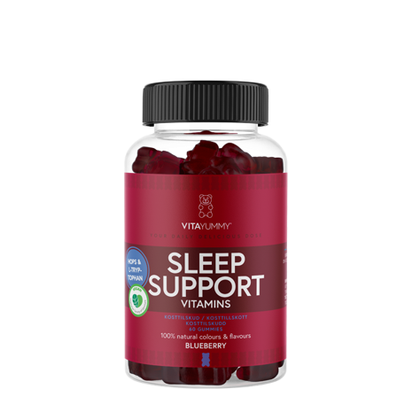 Multivitamin Sleep support Blueberry 60 Gummies Vitayummy - Bodyman.dk