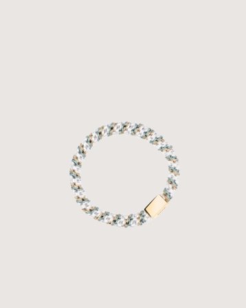 Dark Department Fat Hair Tie W/Gold Niebieski Akcesoria Dziewczyna - Kids Brand Store