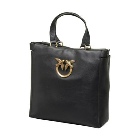 Pinko, Tote Bags Zwart, Dames, Maat:ONE Size