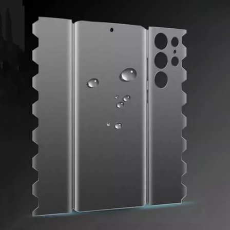 Matt Skärmskydd för Samsung Galaxy S24 S25 Ultra s24+ S23 Plus S22 ultra 360° Fjäril Hydrogel Film Skydd