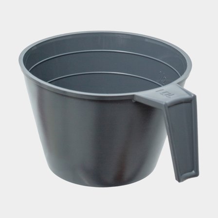 Decilitermaten Nordiska Plast, grijs, 1 dl, 3-pack