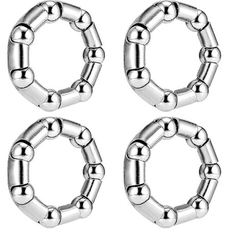 Kulelager for sykkel, kranklager for sykkel, 5/16" x 7-kuler-sykkel-kranklager, 4 stk. erstatnings MTB-del for sykkelkrank eller bunn-bra