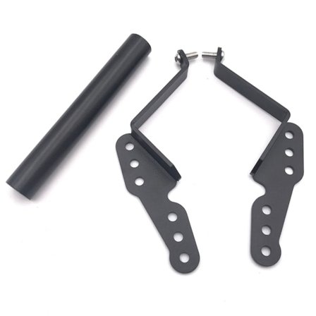 Suzuki V-Strom DL650 DL1000 (2017-2019) moottoripyörän alumiininen 22 mm ohjaustangon GPS-navigointi- ja matkapuhelintelineen sovitin