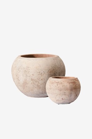 Wikholm Form - Kruka Kate S/2 - Beige - Krukor & vaser - Från Homeroom