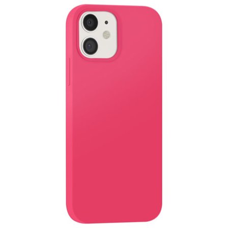 iPhone 12 / 12 Pro Color Skin TPU -suojakuori pehmeällä sisäpuolella, Moxie Rose