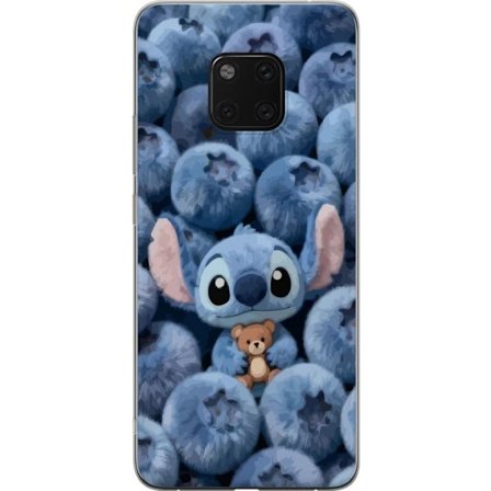 Kompatibel Mobilcover til Huawei Mate 20 Pro Lady Gaga minimalistisk plakat med guitar og monokrom design