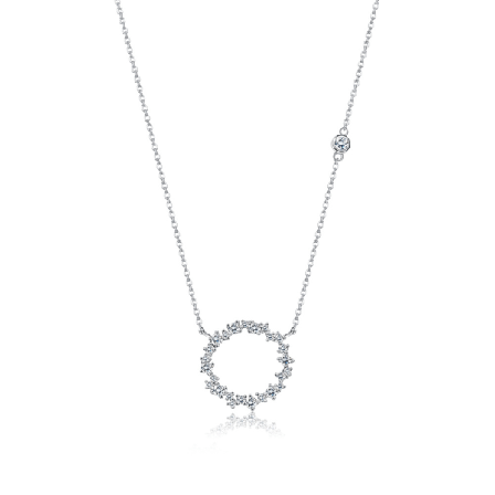 Luovia uusia muodikkaita hienostuneita kaulakoruja naisille s925 sterling hopeaa