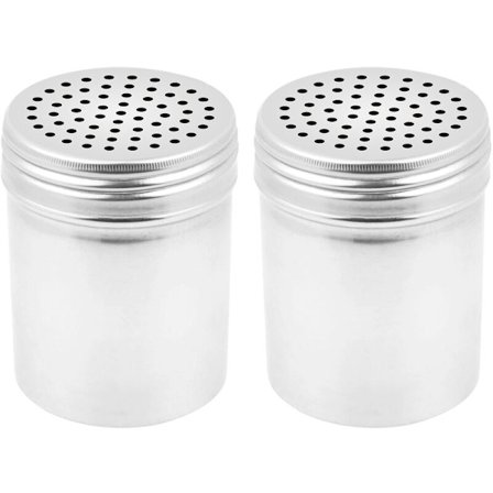 (Sæt med 2) 10 ounce krydderiblender, rustfrit stål krydderiblender til madlavning/madlavning