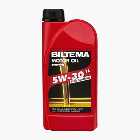 Biltema - Helsyntetisk Motorolje 5W-30 ACEA C2 A1/B1 A5/B5 For Bensin- og Dieselmotorer med Partikkelfilter, 1 Liter
