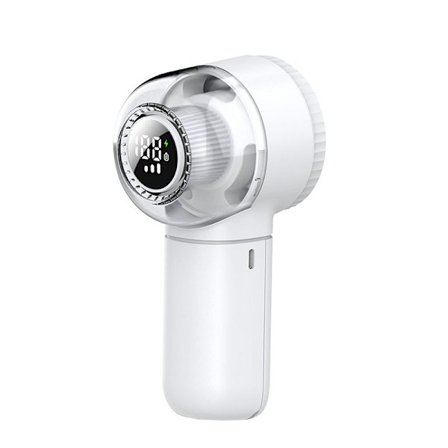 Nukanpoistaja, 2-in-1 nukkaharja 3 nopeusasetuksella (valkoinen)