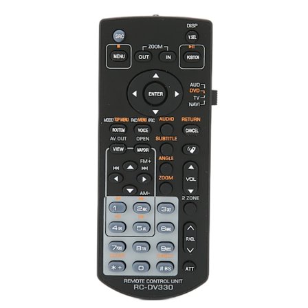 RCDV330 Fjärrkontroll TV Fjärrkontroll för Kenwood DDX516 DDX616 DNX5160