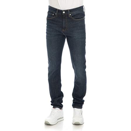 Calvin Klein Jeans, Straight Jeans Blauw, Heren, Maat:W32 L32