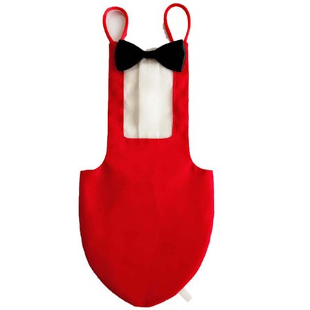 Fugleble flyverdragt med sød sløjfe farverigt print til undulater små kæledyrsfugle