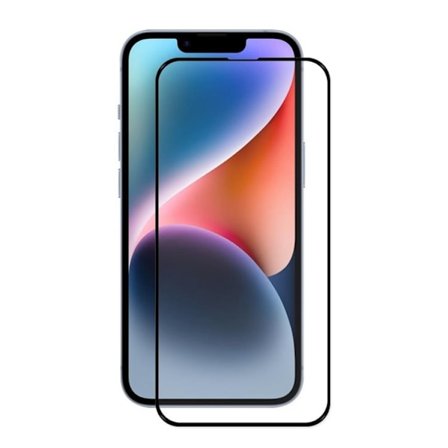 [1-PACK] iPhone 14 Härdat Glas Skärmskydd - Svart
