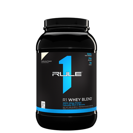 Blandet Protein Rule One Proteins Whey Valleprotein 900 g, Vanilla Ice Cream - Bodyman.dk