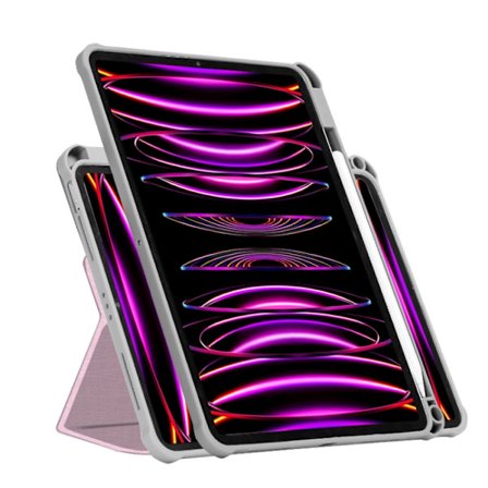 iPad Air 11 2024 / iPad Pro 11 Skal - Magnetiskt Rotationsfodral i Målade Läder